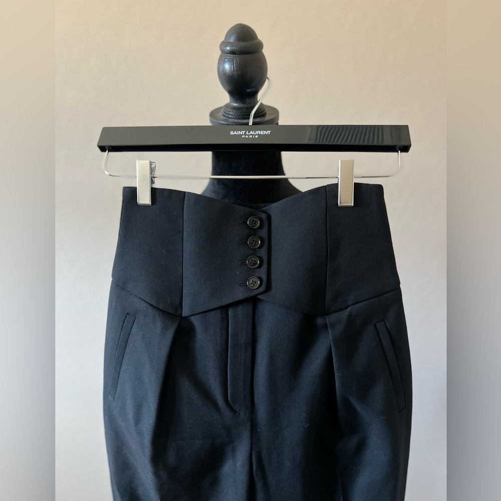 NWT Saint Laurent high waisted trousers size 34